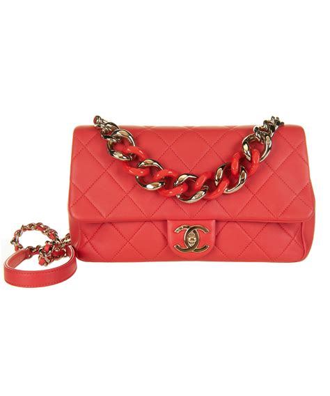 chanel hardware red flap buckle|chanel flap.